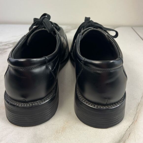 Unlisted Kenneth Cole You Turn Black Faux Leather Oxford Lace Up Dress Shoes, 11 main image 9
